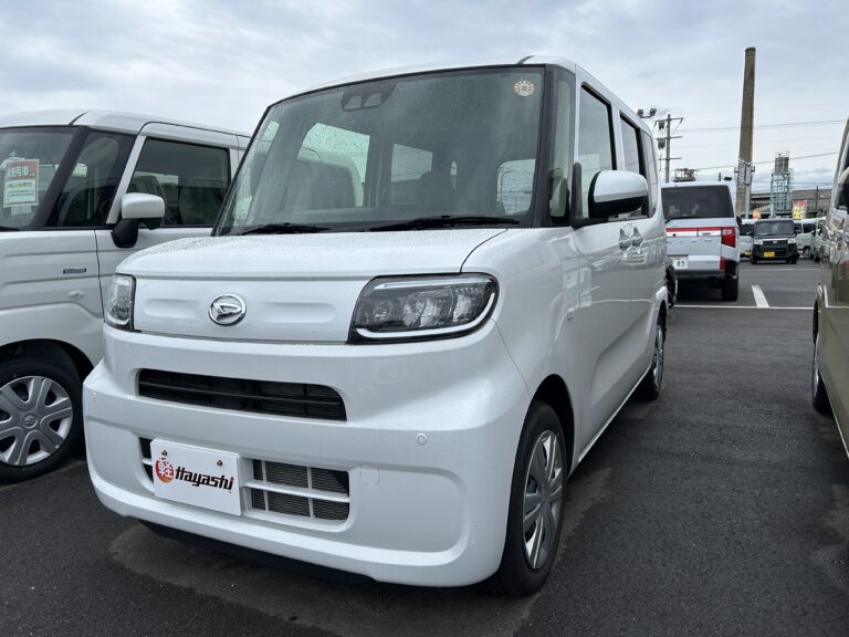 ダイハツ タント L 中古車 走行距離5,947km 134.9万円 シャイニングホワイトパール 車台番号124