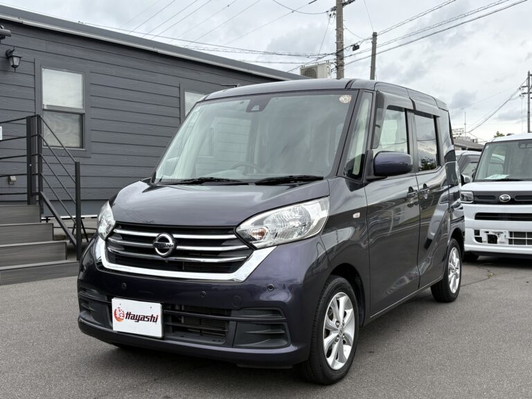 日産 デイズルークス 中古車 走行距離24,495km 79.9万円 プレミアムパープルパール 車台番号582