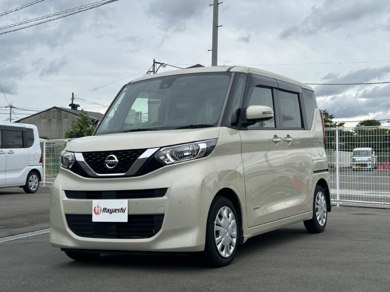 日産 ルークス X 中古車 走行距離53,354km 120.0万円 フローズンバニラパールメタリック 車台番号965