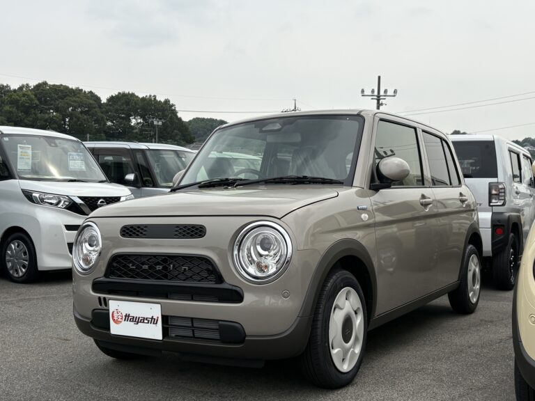 スズキ アルトラパンLC HYBRID L 届出済未使用車 中古車 走行距離4km 164.9万円 ルーセントベージュパールメタリック 車台番号819