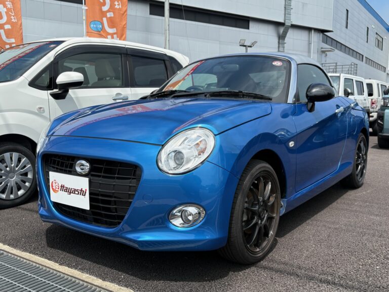 ダイハツ コペン セロ 中古車 走行距離11,768km 149.9万円 クリアブルークリスタルメタリック 車台番号662