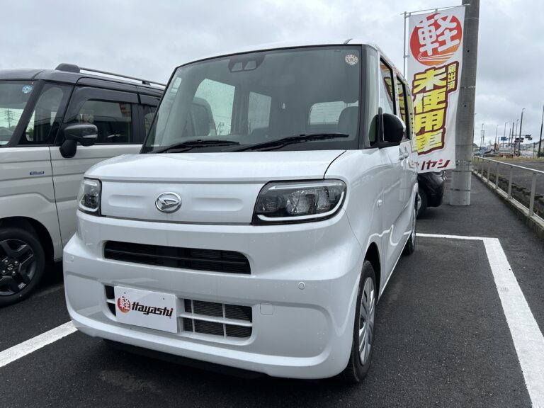 ダイハツ タント L 中古車 走行距離6,677km 134.9万円 シャイニングホワイトパール 車台番号235