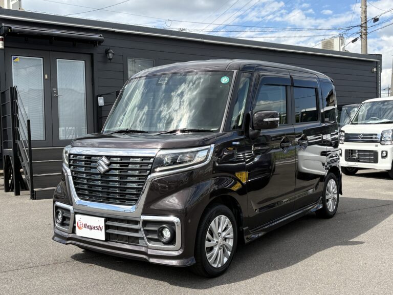 スズキ スペーシア カスタム HYBRID GS 中古車 走行距離59,259km 119.9万円 アーバンブラウンパールメタリック 車台番号364