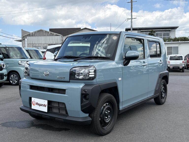 ダイハツ タフト X 中古車 走行距離13,881km 119.9万円 レイクブルーメタリック 車台番号415