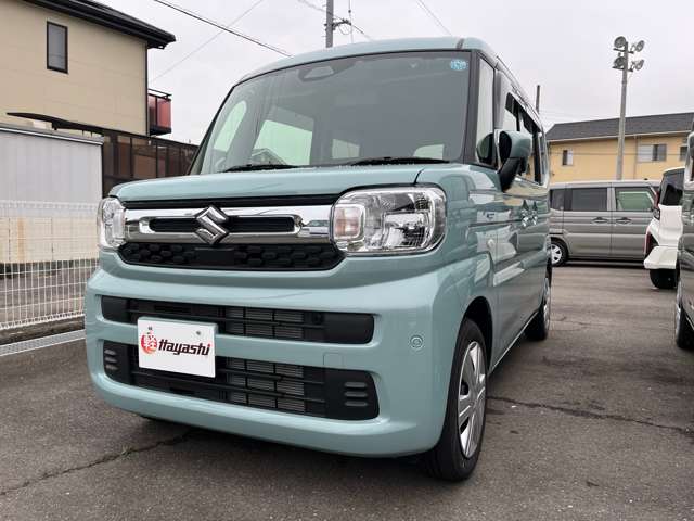 スズキ スペーシア HYBRID G 中古車 走行距離1,439km 139.9万円 オフブルーメタリック 車台番号764