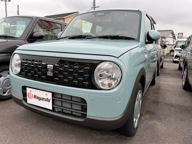 スズキ アルトラパン HYBRID G 届出済未使用車 中古車 走行距離3km 149.9万円 オフブルーメタリック 車台番号003