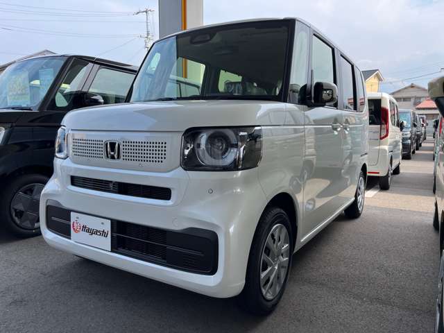 ホンダ N-BOX 届出済未使用車 中古車 走行距離3km 159.9万円 プラチナホワイトパール 車台番号087