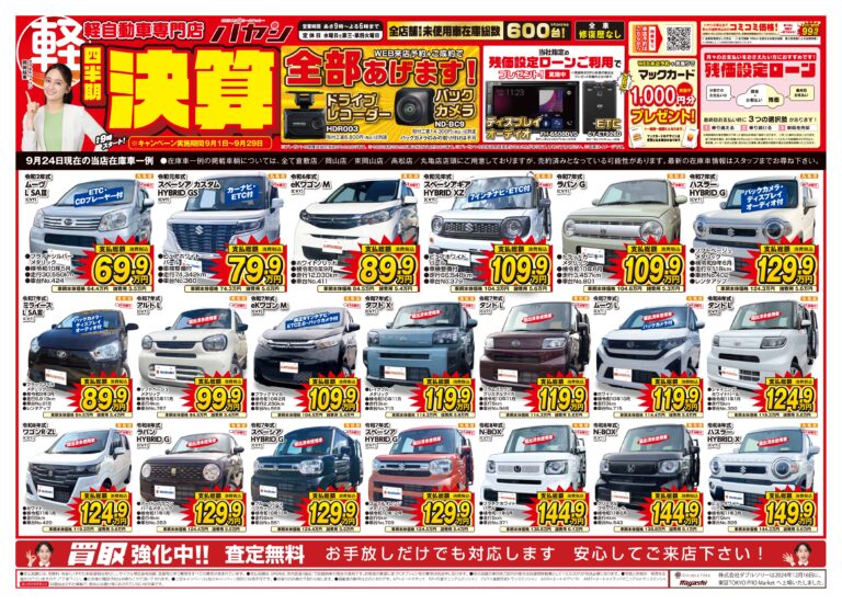 四半期決算！全部あげます！