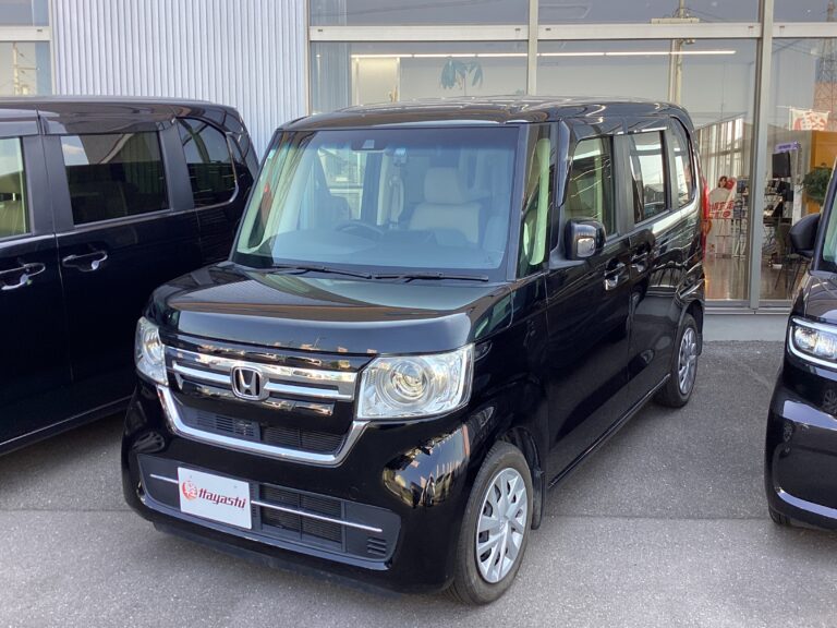 ホンダ N-BOX L 中古車 走行距離56,027km 99.9万円 クリスタルブラックパール 車台番号577
