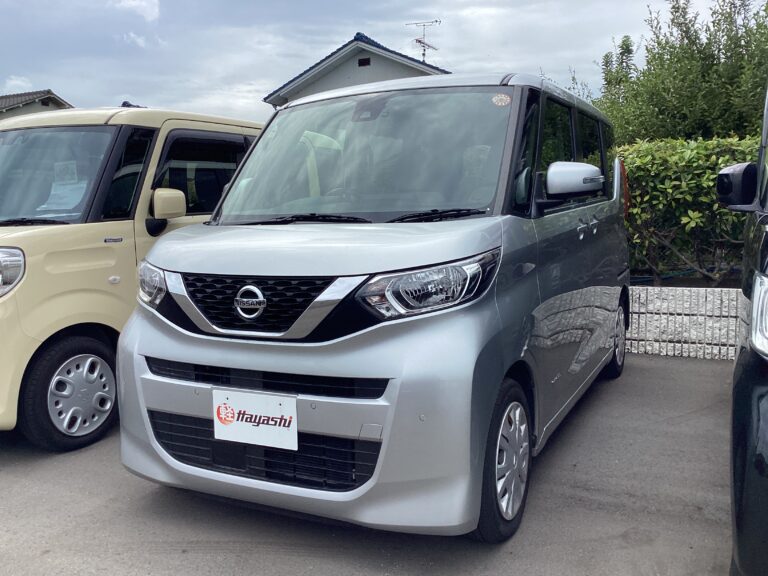 日産 ルークス X 中古車 走行距離30,760km 99.9万円 スターリングシルバーメタリック 車台番号328