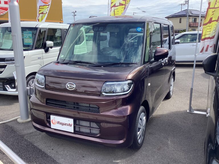 ダイハツ タント L 届出済未使用車 中古車 走行距離6km 144.9万円 プラムブラウンクリスタルマイカ 車台番号293