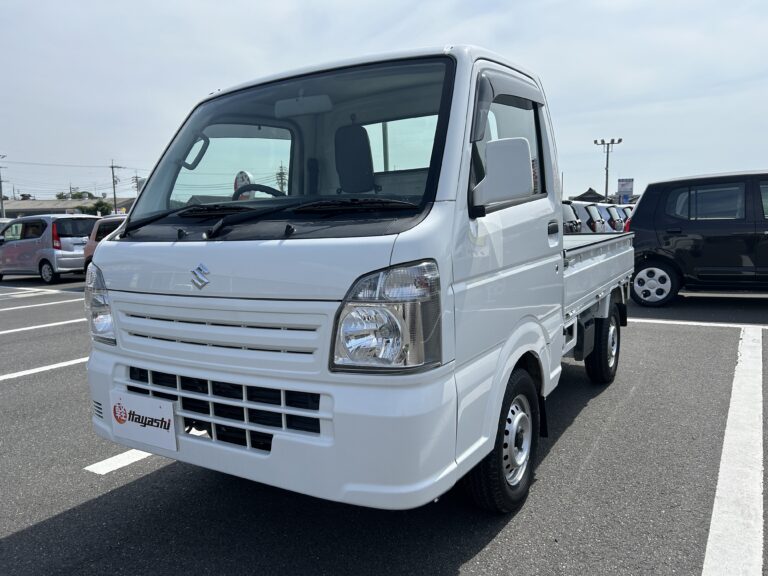 スズキ キャリィ KCエアコン-パワステ農繁 中古車 走行距離40,734km 79.9万円 ホワイト 車台番号709