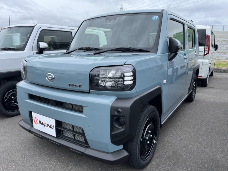 ダイハツ タフト X 届出済未使用車 中古車 走行距離10km 139.9万円 レイクブルーメタリック 車台番号936