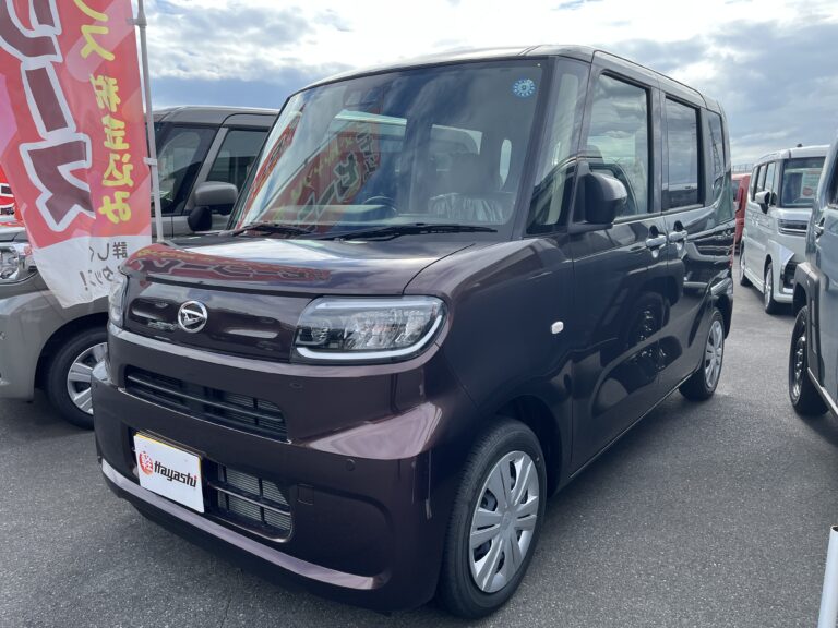 ダイハツ タント L 届出済未使用車 中古車 走行距離5km 144.4万円 プラムブラウンクリスタルマイカ 車台番号189