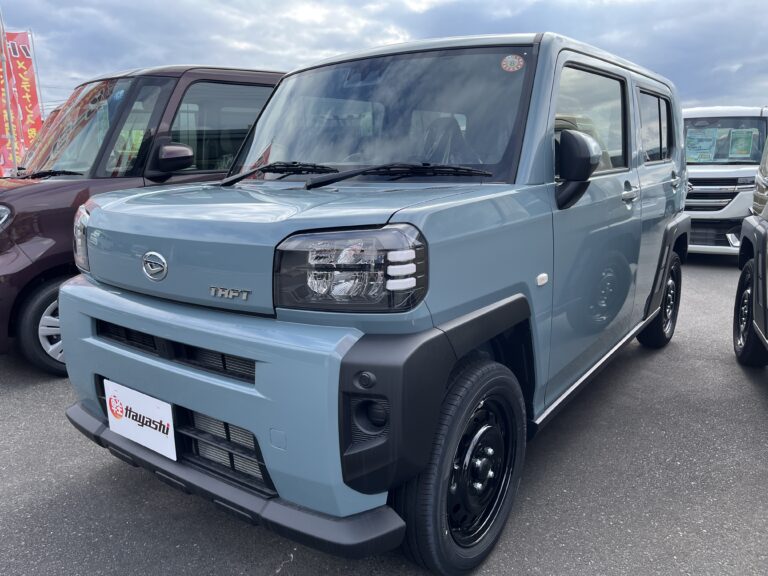 ダイハツ タフト X 届出済未使用車 中古車 走行距離10km 139.9万円 レイクブルーメタリック 車台番号936