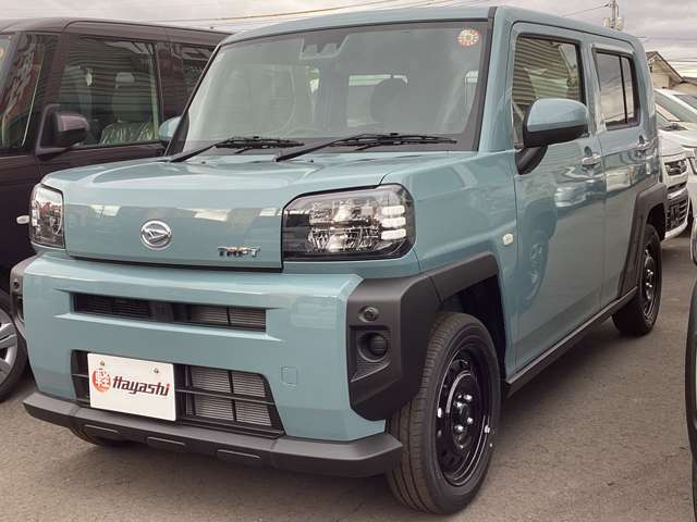 ダイハツ タフト X 届出済未使用車 中古車 走行距離8km 139.9万円 レイクブルーメタリック 車台番号877