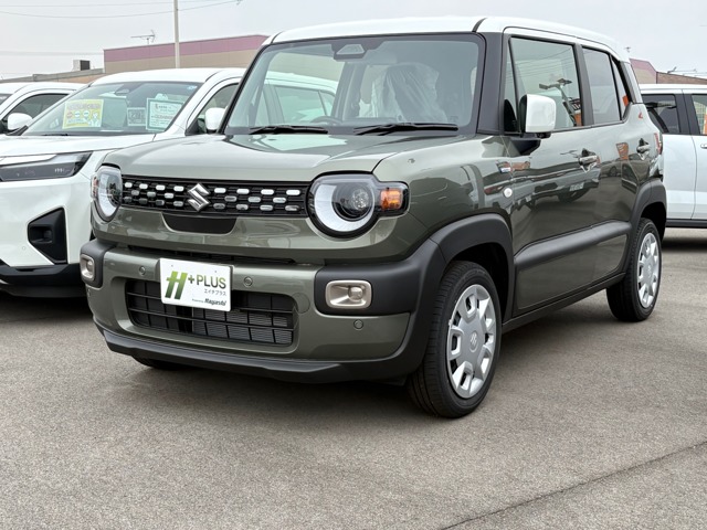 スズキ クロスビー HYBRID MX 中古車 走行距離5km 219.0万円 タフカーキパールMホワイト2TR 車台番号527