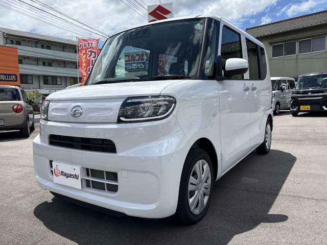 ダイハツ タント L 中古車 走行距離5,606km 134.9万円 シャイニングホワイトパール 車台番号484