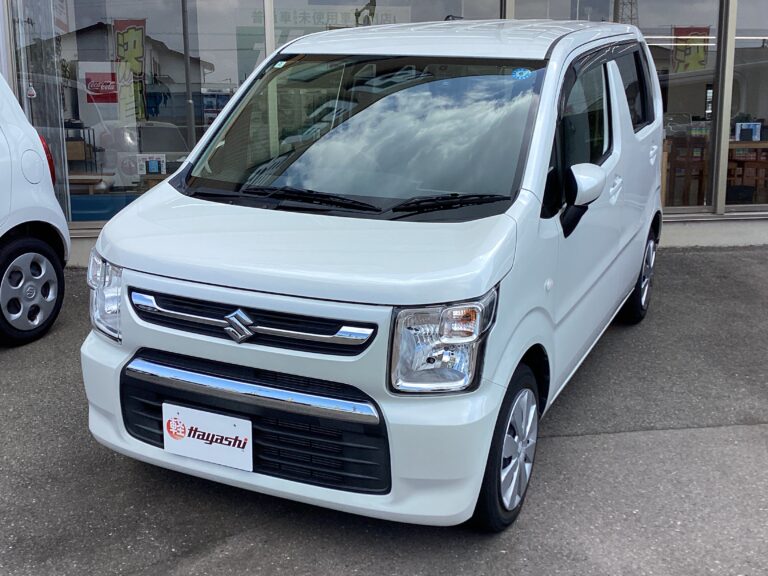 スズキ ワゴンR FX 中古車 走行距離22,477km 125.9万円 ピュアホワイトパール 車台番号744
