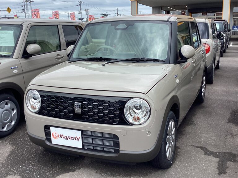 スズキ アルトラパン HYBRID X 届出済未使用車 中古車 走行距離3km 169.9万円 ルーセントベージュパールメタリック 車台番号102
