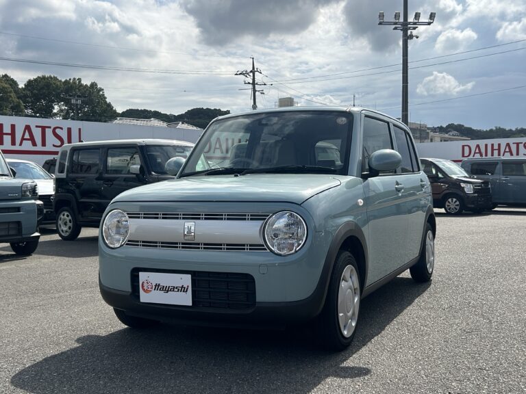 スズキ アルトラパン G 中古車 走行距離27,943km 109.0万円 オフブルーメタリック 車台番号440