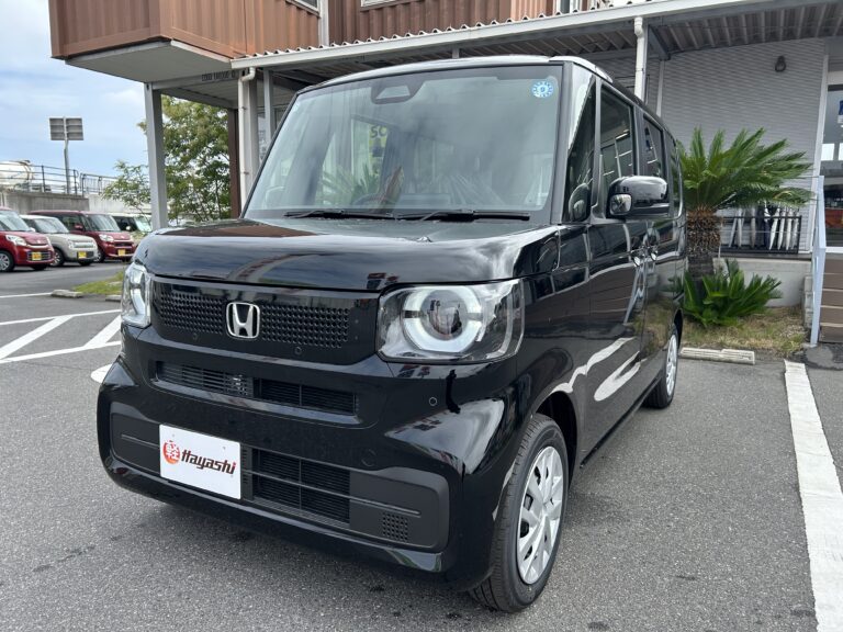 ホンダ N-BOX 届出済未使用車 中古車 走行距離3km 169.9万円 クリスタルブラックパール 車台番号582