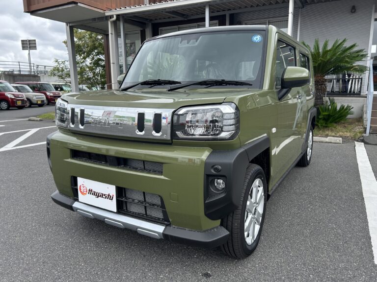 ダイハツ タフト G クロム ベンチャー 届出済未使用車 中古車 走行距離5km 149.9万円 フォレストカーキメタリック 車台番号206