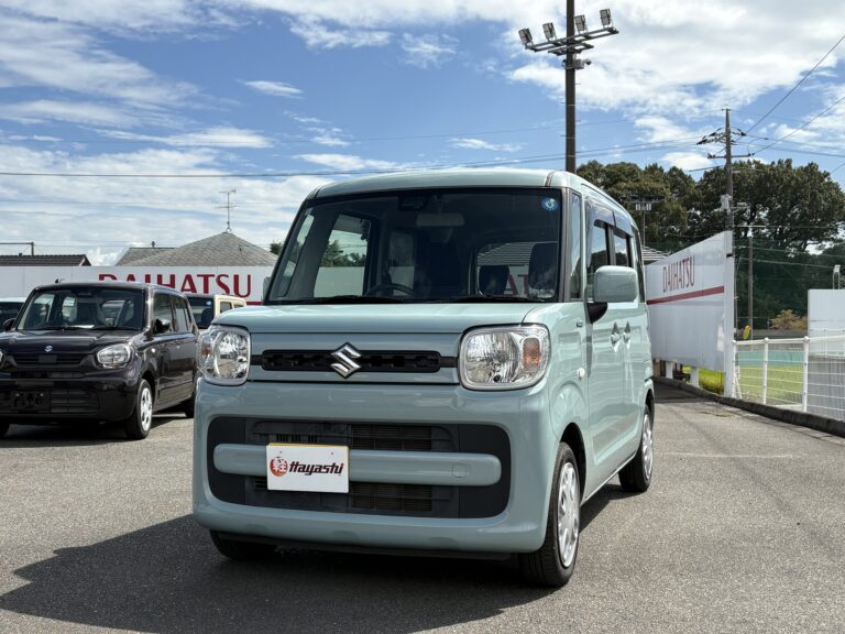 スズキ スペーシア HYBRID G 中古車 走行距離46,183km 94.1万円 オフブルーメタリック 車台番号957