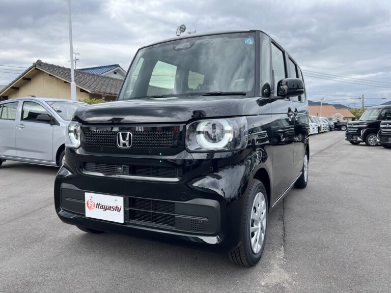 ホンダ N-BOX 届出済未使用車 中古車 走行距離6km 149.9万円 クリスタルブラックパール 車台番号640
