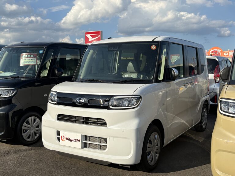 ダイハツ タント X Limited 届出済未使用車 中古車 走行距離6km 139.9万円 シャイニングホワイトパール 車台番号142