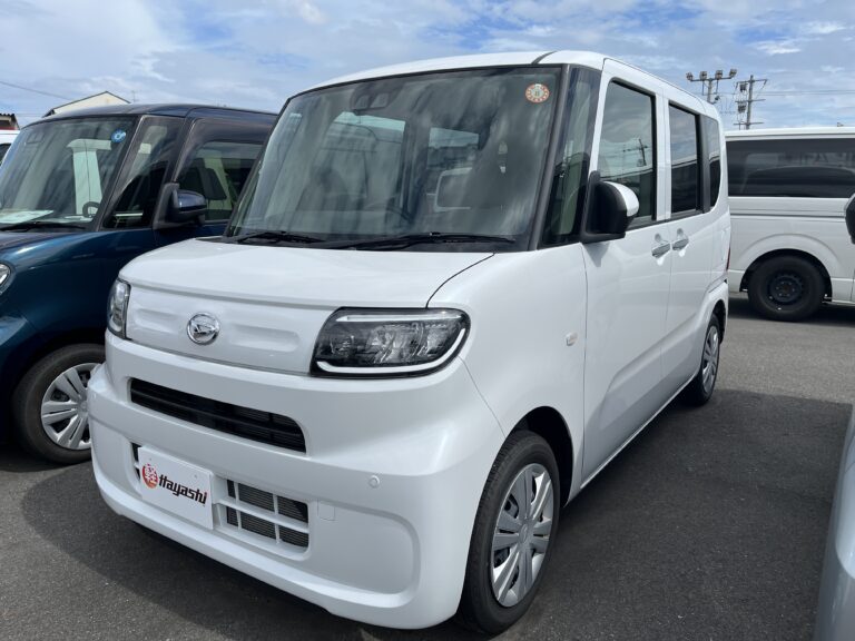 ダイハツ タント L 中古車 走行距離5,436km 129.9万円 シャイニングホワイトパール 車台番号188
