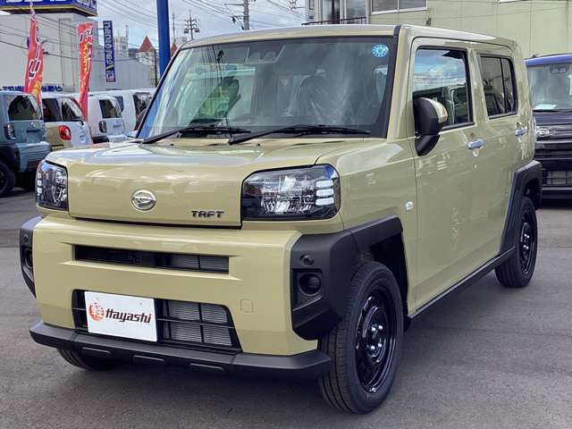 ダイハツ タフト X 届出済未使用車 中古車 走行距離8km 139.9万円 サンドベージュメタリック 車台番号499