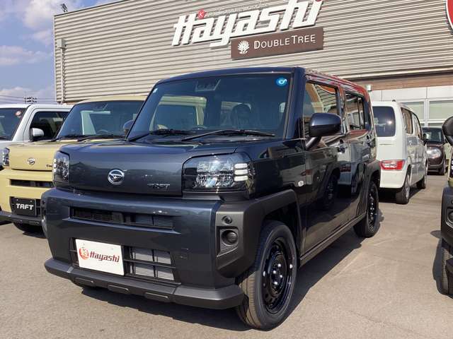 ダイハツ タフト X 届出済未使用車 中古車 走行距離8km 139.9万円 クロムグレーメタリック 車台番号510
