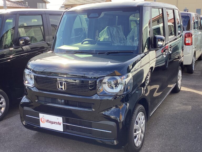 ホンダ N-BOX 届出済未使用車 中古車 走行距離2km 164.9万円 クリスタルブラックパール 車台番号465