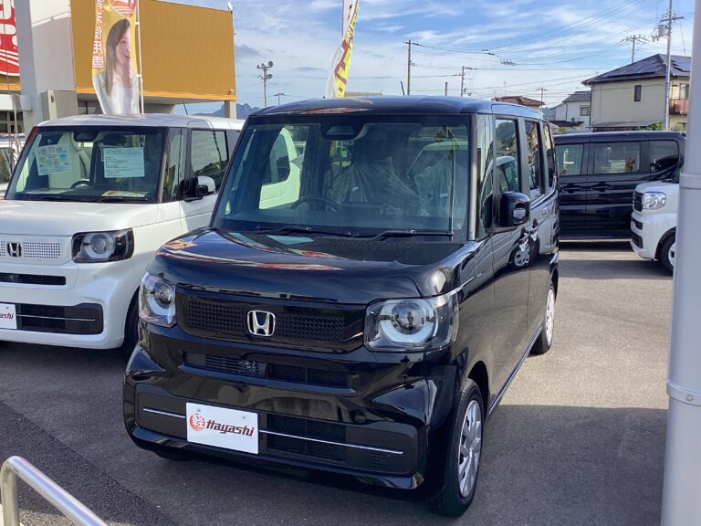 ホンダ N-BOX 届出済未使用車 中古車 走行距離3km 159.9万円 クリスタルブラックパール 車台番号439