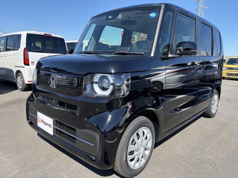 ホンダ N-BOX 届出済未使用車 中古車 走行距離3km 164.9万円 クリスタルブラックパール 車台番号344