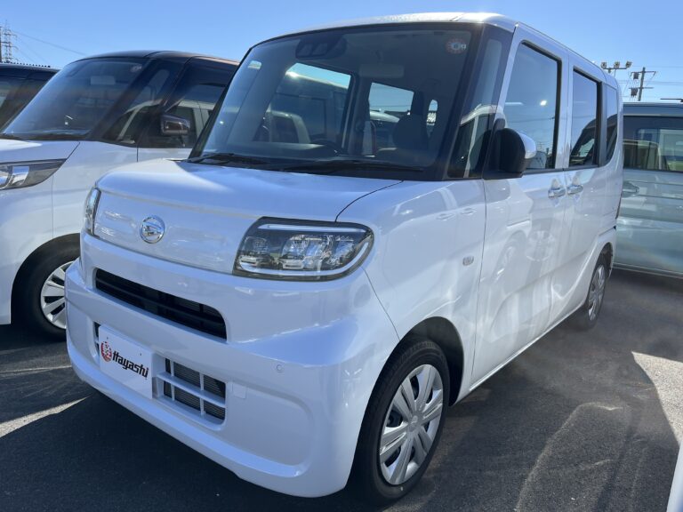 ダイハツ タント L 中古車 走行距離5,710km 109.9万円 シャイニングホワイトパール 車台番号233