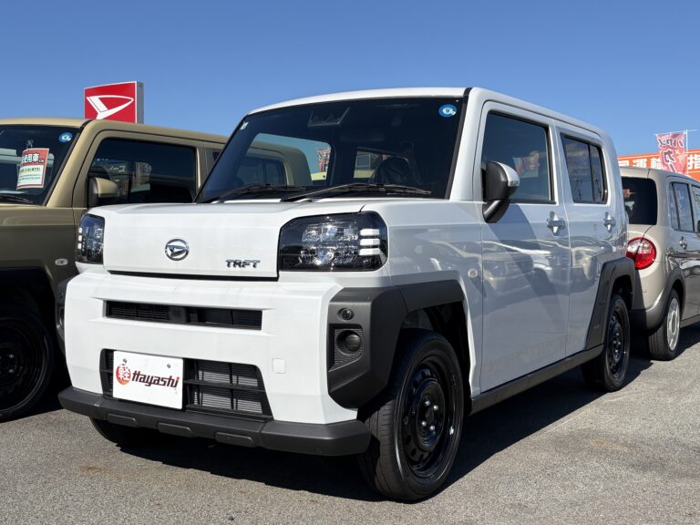 ダイハツ タフト X 届出済未使用車 中古車 走行距離11km 139.9万円 シャイニングホワイトパール 車台番号028