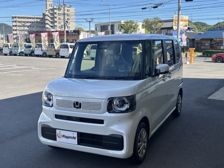ホンダ N-BOX 届出済未使用車 中古車 走行距離3km 159.9万円 プラチナホワイトパール 車台番号219