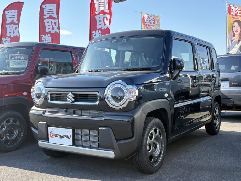 スズキ ハスラー HYBRID G 届出済未使用車 中古車 走行距離5km 169.9万円 ブルーイッシュブラックパール3 車台番号627