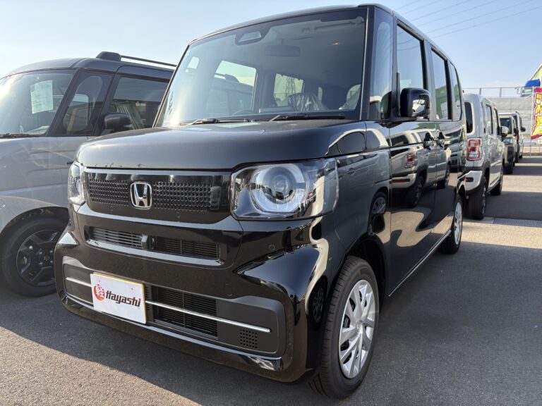 ホンダ N-BOX 届出済未使用車 中古車 走行距離4km 164.9万円 クリスタルブラックパール 車台番号463