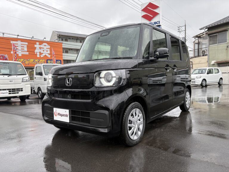 ホンダ N-BOX 届出済未使用車 中古車 走行距離2km 144.9万円 クリスタルブラックパール 車台番号301