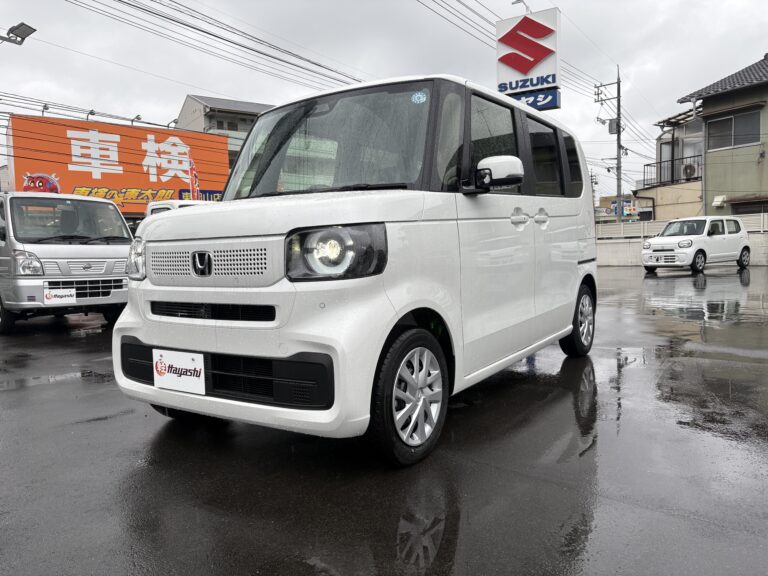 ホンダ N-BOX 届出済未使用車 中古車 走行距離2km 144.9万円 プラチナホワイトパール 車台番号357