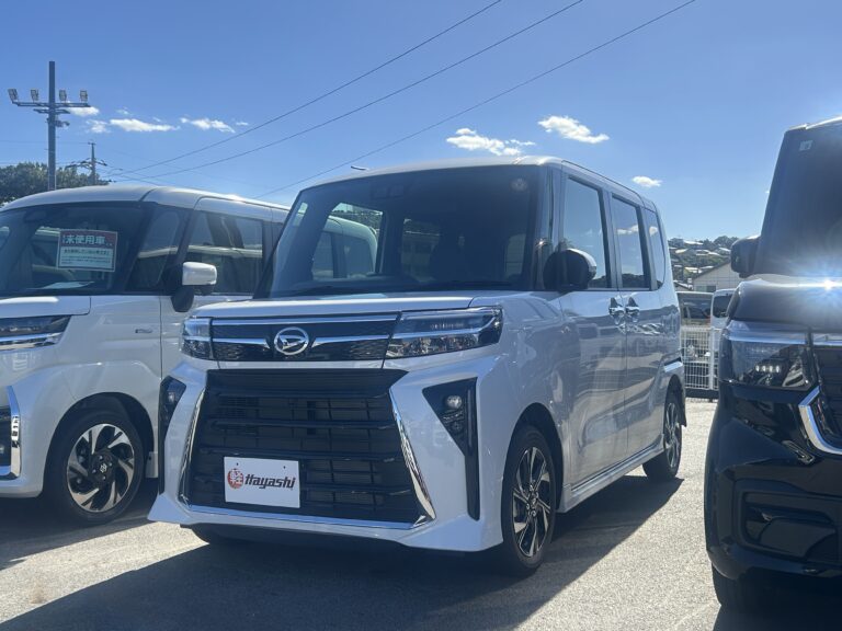 ダイハツ タント カスタムX Limited 届出済未使用車 中古車 走行距離23km 179.9万円 シャイニングホワイトパール 車台番号487