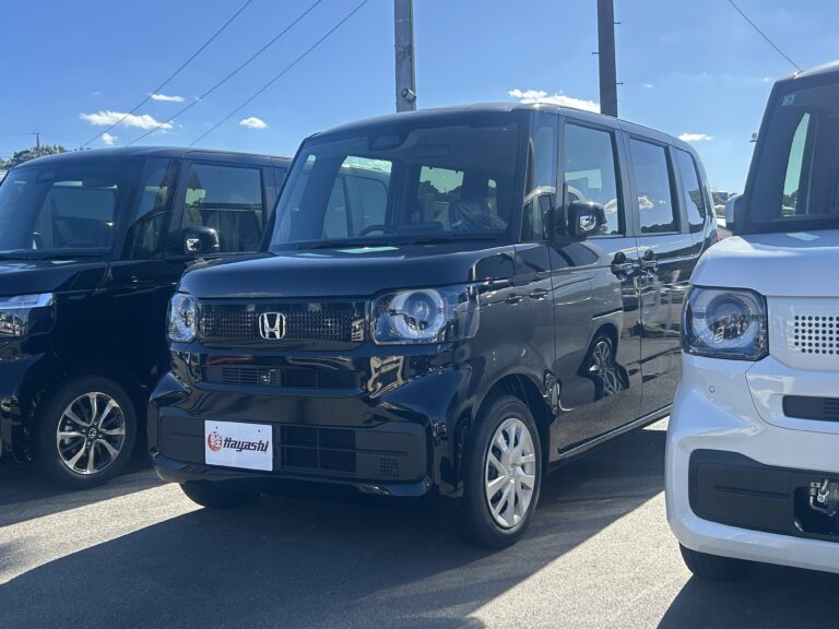 ホンダ N-BOX 届出済未使用車 中古車 走行距離4km 159.9万円 クリスタルブラックパール 車台番号207