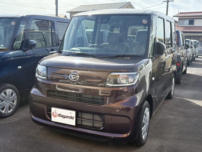 ダイハツ タント L 届出済未使用車 中古車 走行距離5km 119.9万円 プラムブラウンクリスタルマイカ 車台番号832